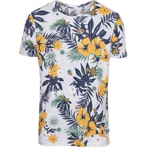 Knowledge Cotton Apparel Alder Flower T-shirt