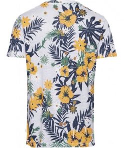 Knowledge Cotton Apparel Alder Flower T-shirt