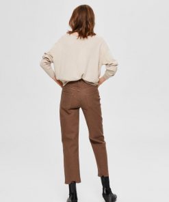 Selected Femme Finka Cashmere Knit Beige