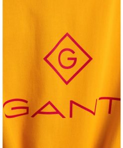 Gant Color Lock-Up T-shirt Ivy Gold