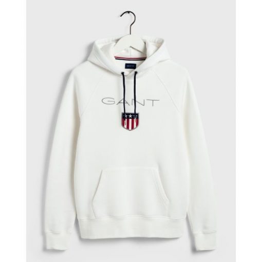 Gant Shield Sweat Hoodie Eggshell