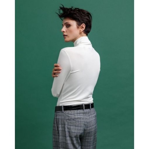 Gant Turtleneck Jersey Offwhite