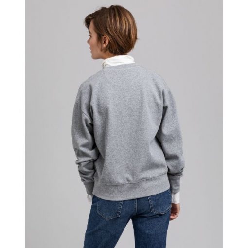 Gant Icon G C-neck Sweater Grey Melange