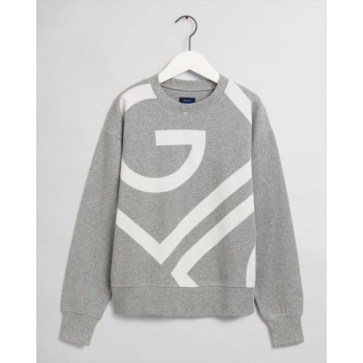 Gant Icon G C-neck Sweater Grey Melange