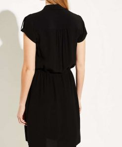 Comma Shirt Dress Black