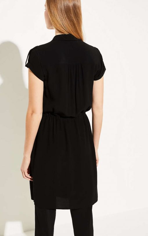 Comma Shirt Dress Black