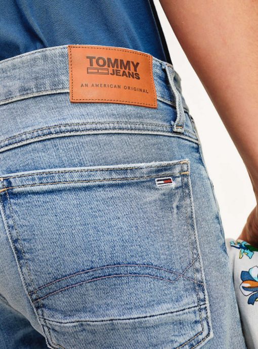 Tommy Jeans Ronnie Denim Shorts Barton Light Blue