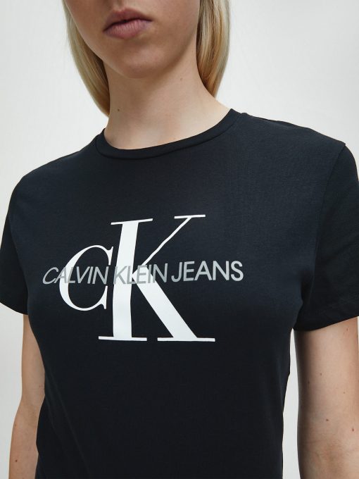 Calvin Klein Monogram Logo T-shirt Black