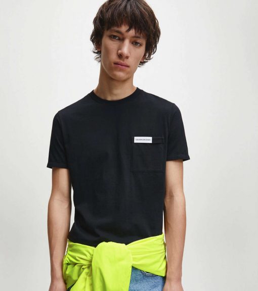 Calvin Klein Jeans Pocket Tee Black