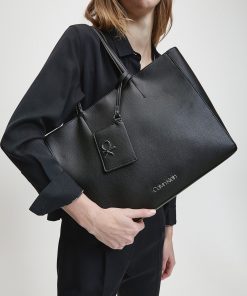 Calvin Klein Medium Shopper Black
