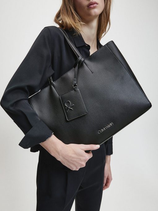 Calvin Klein Medium Shopper Black