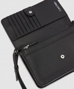 Calvin Klein Phone Crossbody Wallet Black