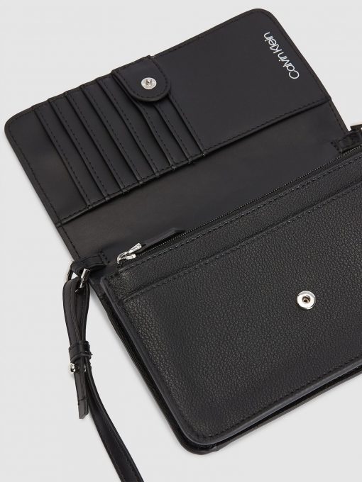 Calvin Klein Phone Crossbody Wallet Black