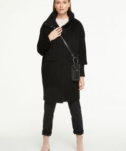Comma, Cape Coat Black