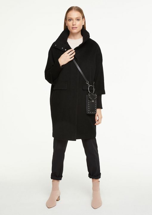Comma, Cape Coat Black