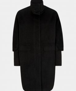 Comma, Cape Coat Black
