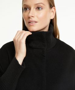 Comma, Cape Coat Black