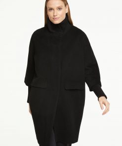 Comma, Cape Coat Black