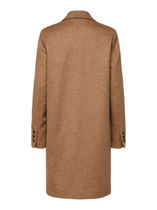 Selected Femme Sasja Wool Coat Amphora