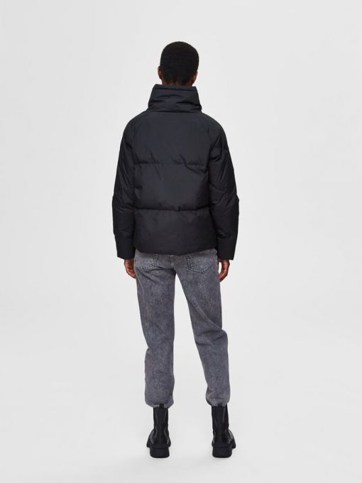 Selected Femme Daisy Down Jacket Black