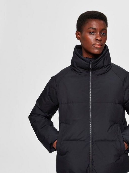 Selected Femme Daisy Down Jacket Black