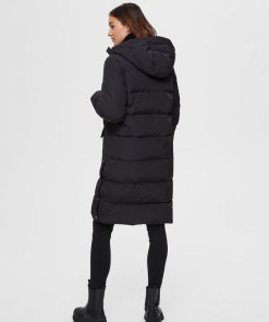 Selected Femme Jenny Down Coat Black
