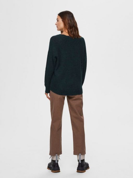 Selected Femme Lulu O-neck Scarab