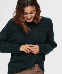 Selected Femme Lulu O-neck Scarab