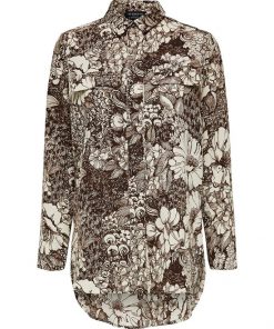 Selected Femme Zuri Shirt Beige