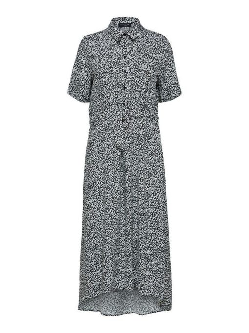 Selected Femme Bella-Damina Floral Dress Black