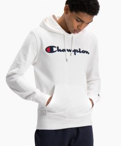 Champion Hooded Sweatshirt White