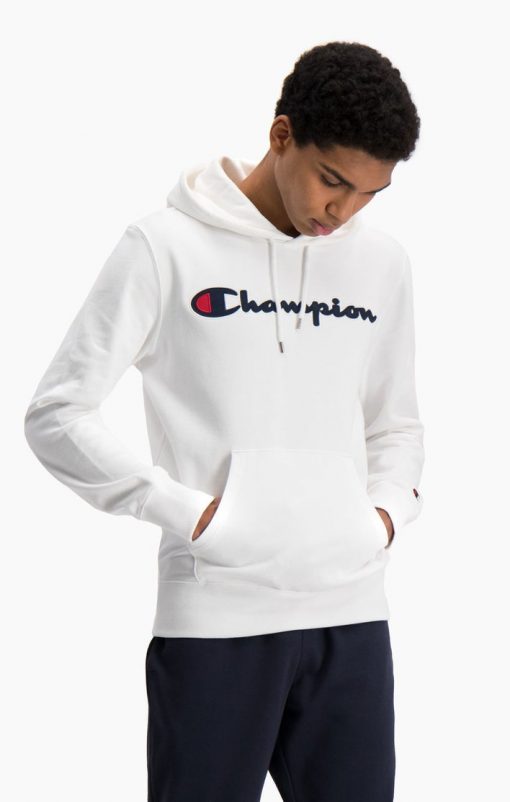 Champion Hooded Sweatshirt White