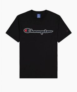 Champion Crewneck T-shirt Black