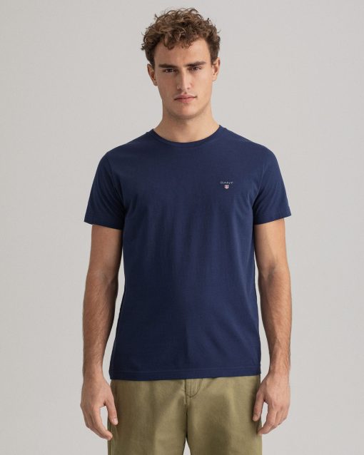 Gant The Original T-Shirt Evening Blue