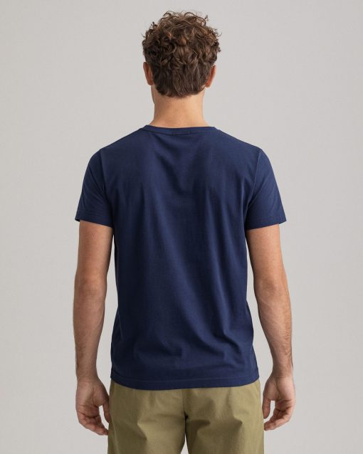 Gant The Original T-Shirt Evening Blue