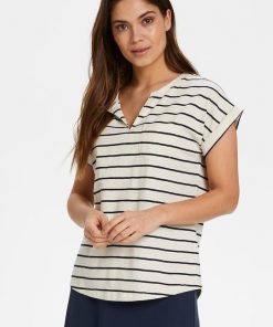 Part Two Kedita T-shirt Stripe Navy
