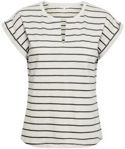 Part Two Kedita T-shirt Stripe Navy