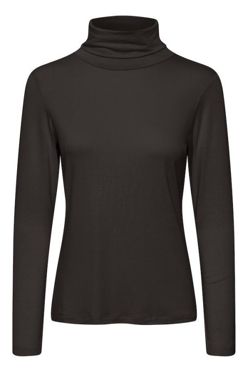Part Two Efinas Rollneck T-shirt Black