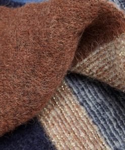 Part Two Evoline Scarf Blue Stripe