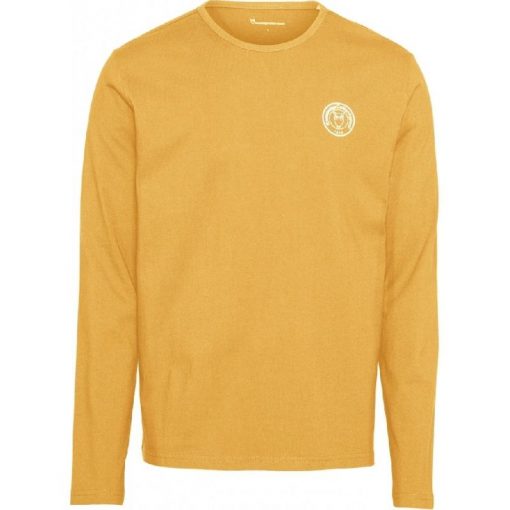 Knowledge Cotton Apparel Locust Long Sleeve Zennia Yellow