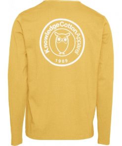 Knowledge Cotton Apparel Locust Long Sleeve Zennia Yellow