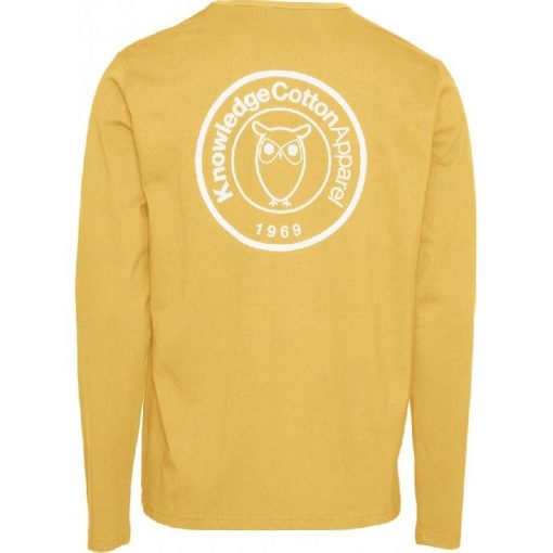 Knowledge Cotton Apparel Locust Long Sleeve Zennia Yellow