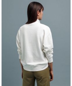 Gant Multicolor Graphic Sweatshirt Eggshell
