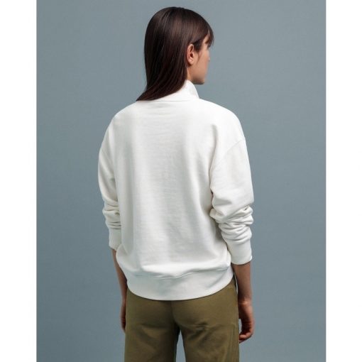 Gant Multicolor Graphic Sweatshirt Eggshell