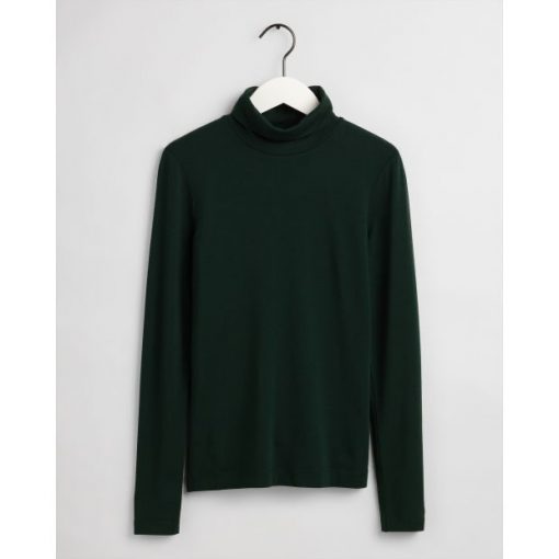 Gant Turtleneck Jersey Tartan Green