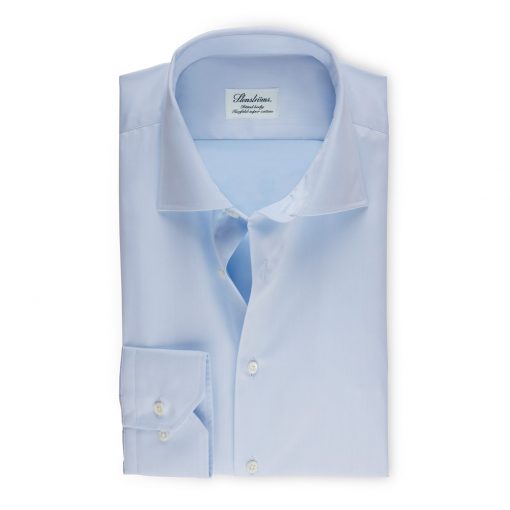 Stenströms Shirt Fitted Body Light Blue