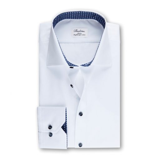 Stenströms Slim Fit Shirt White