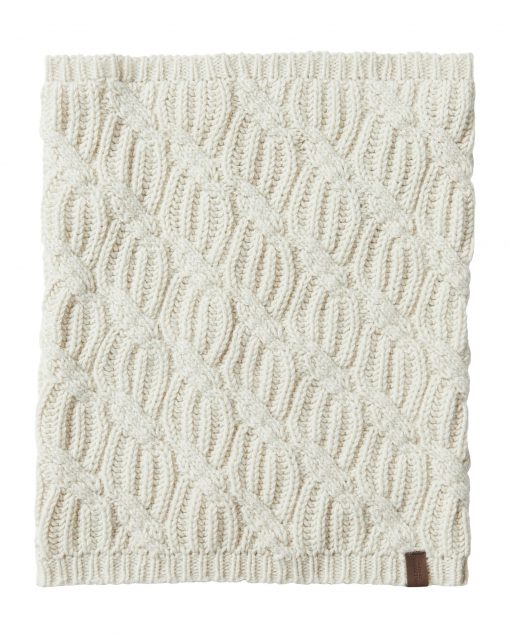 Holebrook Cornwall Tube Scarf Off White