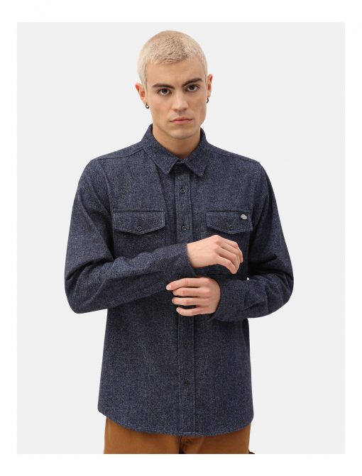 Dickies Woodmere Shirt Dark Blue