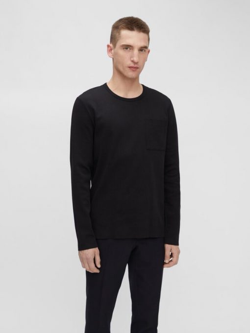 J.Lindeberg Davis Long Sleeve T-shirt Black